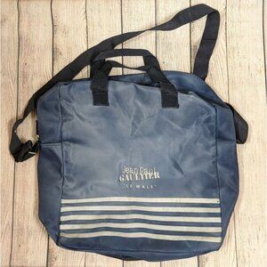 JEAN PAUL GALTIER Le Male Blue Tote Bag With Shoulder Strap USED